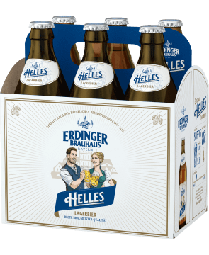 ERDINGER Brauhaus Helles Sixpack 0.5l