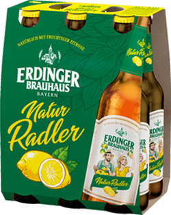 ERDINGER Brauhaus Natur Radler Sixpack 0,33l