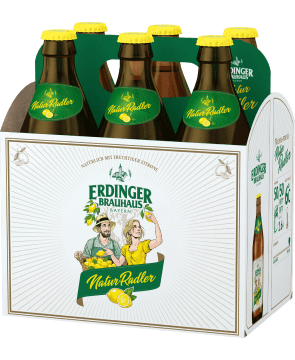 ERDINGER Brauhaus Natur Radler Sixpack 0.5l