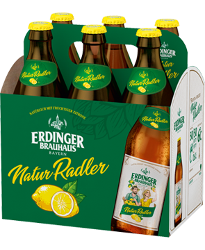 ERDINGER Brauhaus Natur Radler Sixpack 0.5l