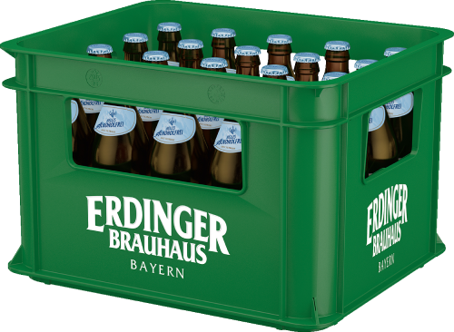 ERDINGER Brauhaus Helles Alkoholfrei Kasten