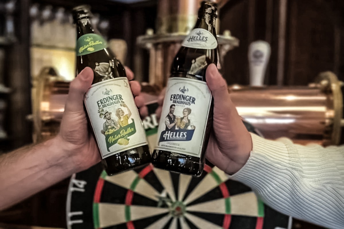 Game on! ERDINGER Brauhaus wird Partner der PDC Darts-WM 2024 auf SPORT1